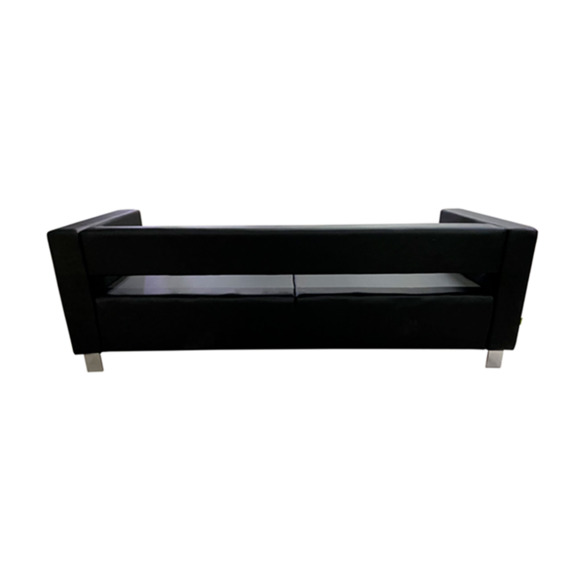 Диван Гидес трехместный, экокожа пегасо, черный Диван Гидес трехместный, экокожа пегасо, черный - фото 6