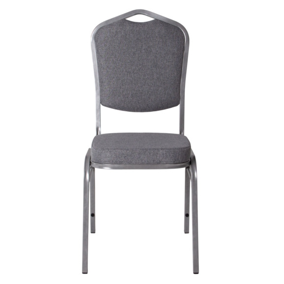 Стул Хит 20, рогожка Laguna 994, каркас серебро - фото 5