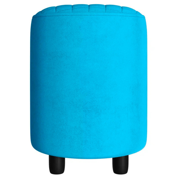 Пуф Тепал, велюр, голубой - фото 2