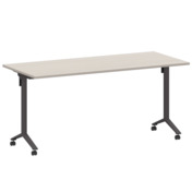 Фотография товара Стол мобильный складной ясень шимо, антрацит, 22 мм, 160*70 от компании ChiedoCover.