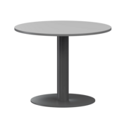 Фотография товара Стол круглый, серый, антрацит, D90 от компании ChiedoCover.