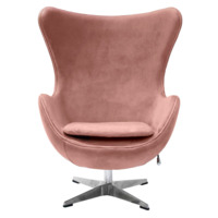 Кресло EGG CHAIR, пыльно-розовый