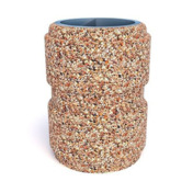 Фотография товара Урна бетонная уличная Бастилия, московский гравий от компании ChiedoCover.