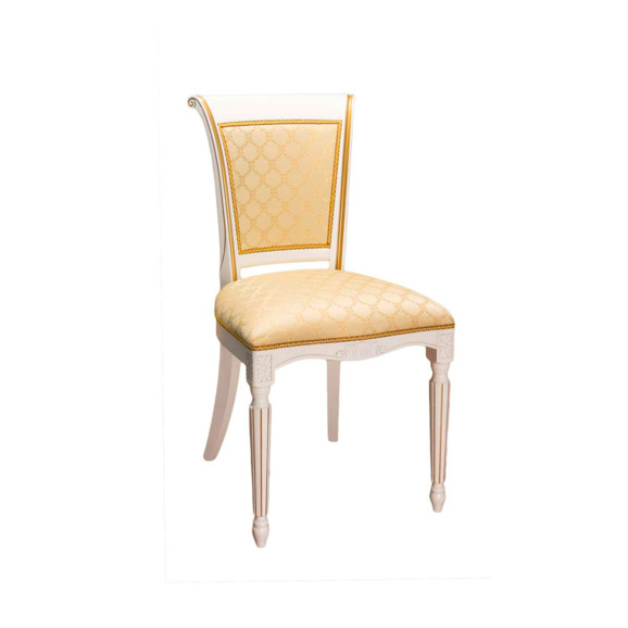 Стул Лира, массив бука, андрис бежевый - фото 1