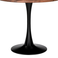 Фотография Тулип 90х73 орех кантри / черный Фотография товара Тулип 90х73 орех кантри / черный от компании ChiedoCover.