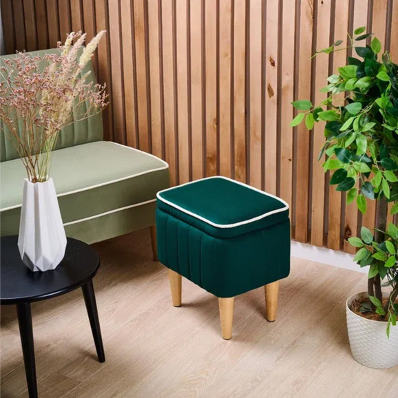 Пуф Ноотропик с ящиком, зеленый - фото 3