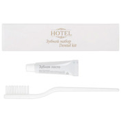 Фотография товара Зубной набор HOTEL, зубная щётка + зубная паста 5 г от компании ChiedoCover.