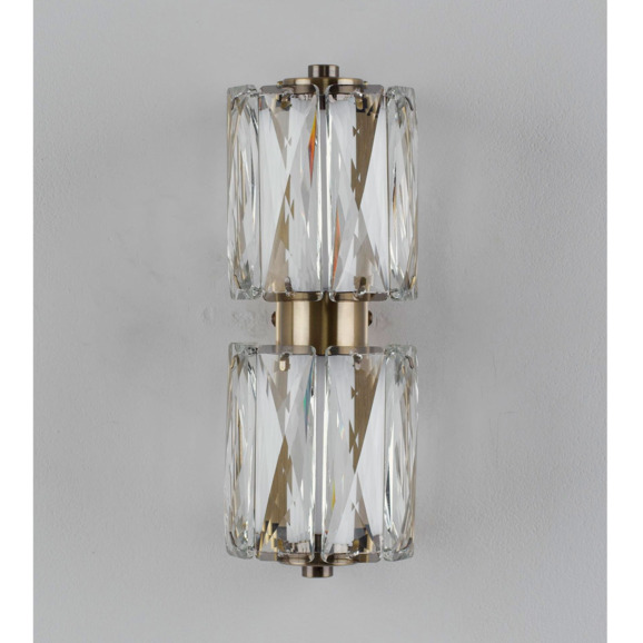 Светильник настенный светодиодный Пьер Призмик, латунь - фото 5