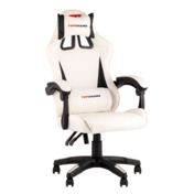 Фотография товара Кресло спортивное TopChairs Phantom, бело-черный от компании ChiedoCover.