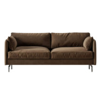 Фотография Диван Риззо, коричневый Фотография товара Диван Риззо, коричневый от компании ChiedoCover.