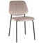 Фотография Стул обеденный Patrys, капучино, велюр от производителя ChiedoCover, картинка продукции, реальное фото товара Настоящее фото товара Стул обеденный Patrys, капучино, велюр, произведённого компанией ChiedoCover