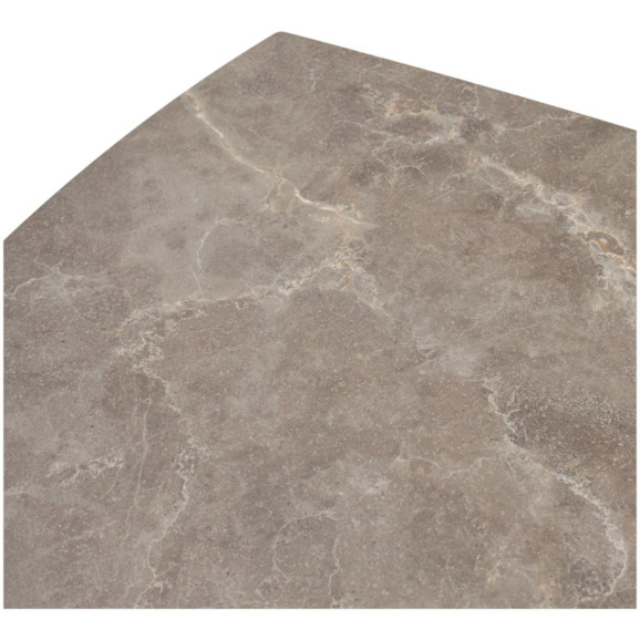 Стол BALDE 140 MATT LATTE STONE SOLID CERAMIC / TAUPE - фото 9
