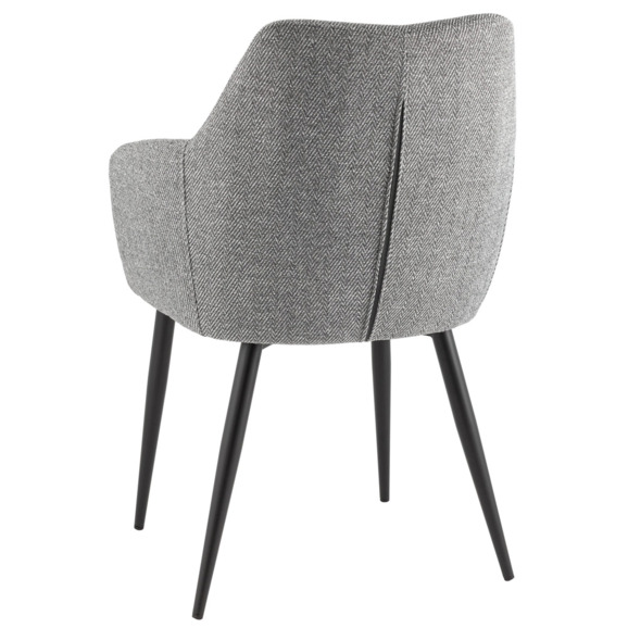 Стул обеденный Katys, серый, елочка - фото 5