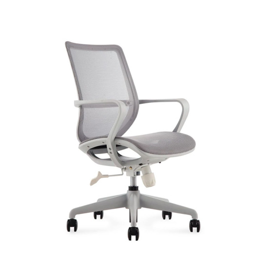 Кресло офисное / Гэлакси gray LB / серый пластик / серая сетка / серая сетка - фото 1