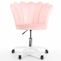 Фотография Стул поворотный Aeon, розовый, белый Фотография товара Стул поворотный Aeon, розовый, белый от компании ChiedoCover.