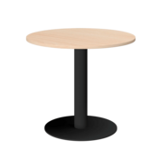 Фотография товара Стол круглый, бук, антрацит, D90 от компании ChiedoCover.