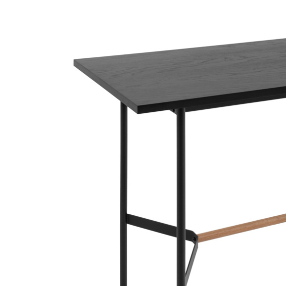 Стол барный Knobb 120*60 черный, столешница - фото 4