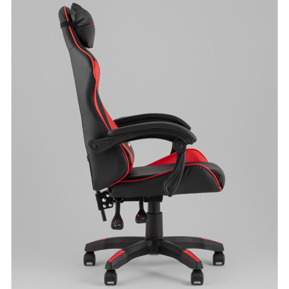 Кресло спортивное TopChairs MG-7043 черно-красный - фото 3