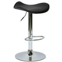 Настоящее фото товара Барный стул Skat черный, произведённого компанией ChiedoCover
