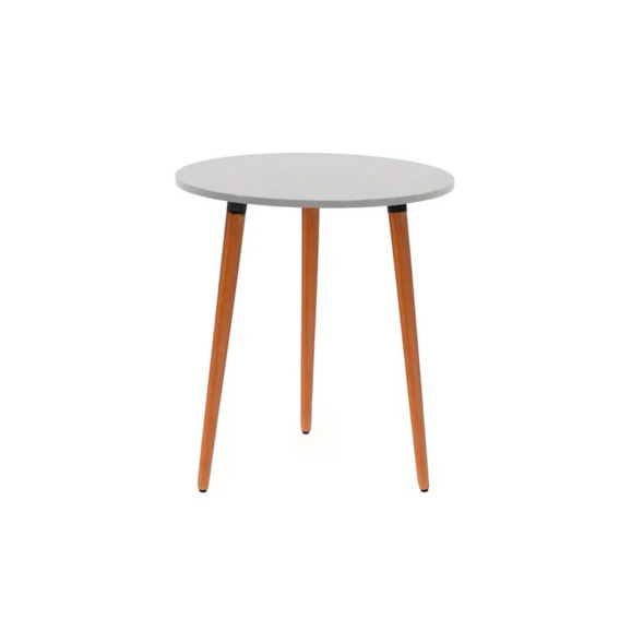 Стол круглый, серый Стол круглый, серый - фото 1