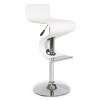 Настоящее фото товара Барный стул Васком белый, произведённого компанией ChiedoCover