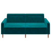 Фотография Диван Папилла, велюр, 182 см, изумрудный Фотография товара Диван Папилла, велюр, 182 см, изумрудный от компании ChiedoCover.