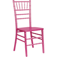 Настоящее фото товара Стул Кьявари Насыщенно Розовый, деревянный столовый, произведённого компанией ChiedoCover