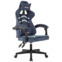Настоящее фото товара Кресло компьютерное Конкорд, синий, серый, произведённого компанией ChiedoCover