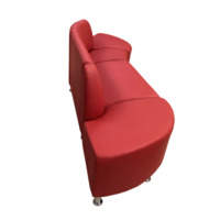 Фотография Диван Блазз пятиместный, экокожа Пегасо, красный от производителя ChiedoCover, картинка продукции, реальное фото товара Настоящее фото товара Диван Блазз пятиместный, экокожа Пегасо, красный, произведённого компанией ChiedoCover