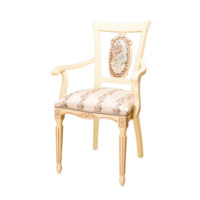 Фотография товара Кресло Шато, массив бука, бежевое от компании ChiedoCover.