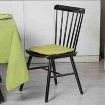 Фотография товара Стул Такер, чёрный, галета, столовый набор: скатерть и салфетка от компании ChiedoCover.