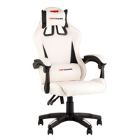 Настоящее фото товара Кресло спортивное TopChairs Phantom, бело-черный, произведённого компанией ChiedoCover