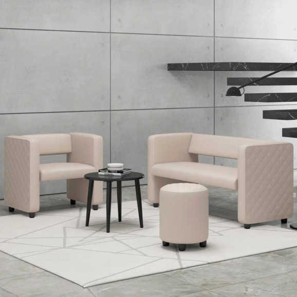 Пуф Тепал, экокожа, кремовый - фото 7