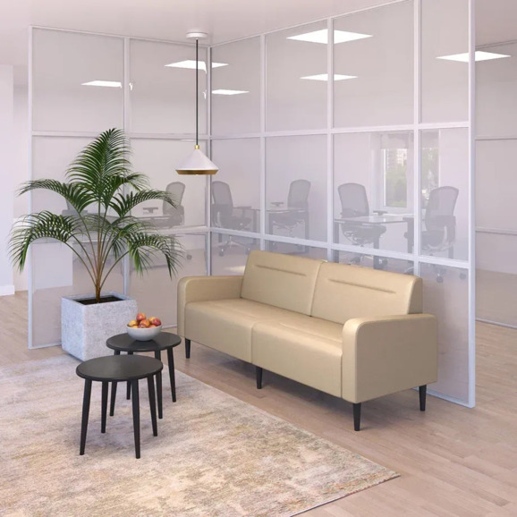 Диван Папилла, экокожа, 182 см, санд - фото 5