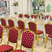 Фотография покупателя товара Хит 25, Жаккард Diamond Cherry, каркас золото от компании ChiedoCover.