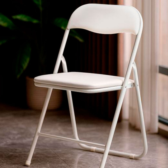 Стул на металлокаркасе Fold 1 складной white / white Стул на металлокаркасе Fold 1 складной white / white - фото 6