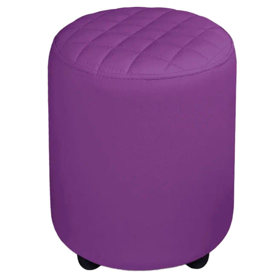 Пуф Тепал, экокожа, фиолетовый - фото 1