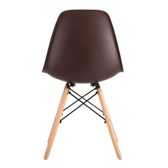Стул Eames DSW коричневый - фото 4