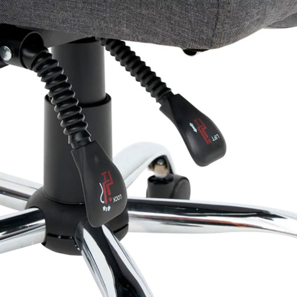 Кресло офисное с функцией вибромассажа Datum, серый - фото 17