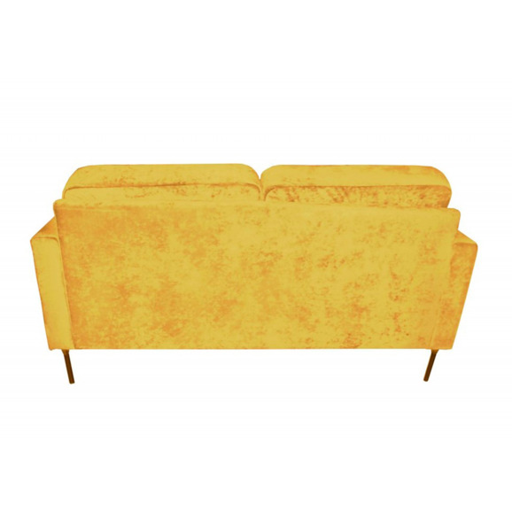 Диван Клик двухместный, золотой - фото 4