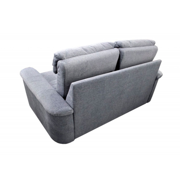 Диван Наполи двухместный раскладной, рогожка брауни 17, голубой - фото 6