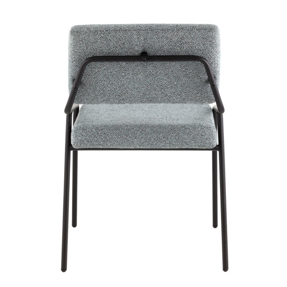 Стул Scott, шенилл бирюзовый - фото 5