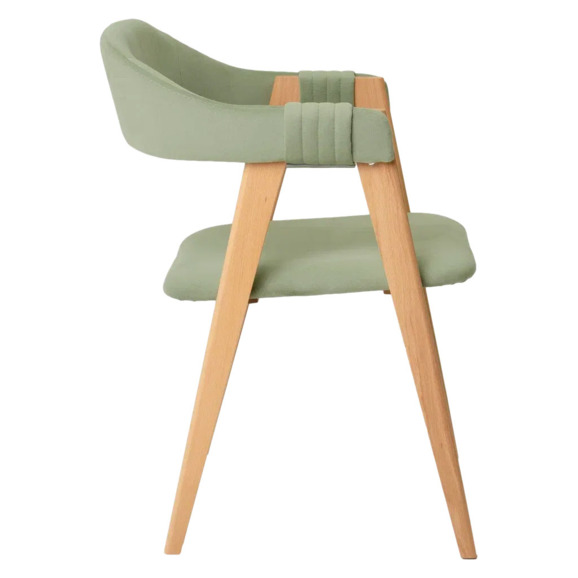 Полукресло Дольче, велюр Велютто 30, каркас бук - фото 3