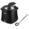 Мармит-супница Gabelle, электрический с половником, крышка сталь, 10л