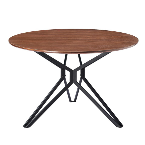 Стол Уют, орех, черный Стол Уют, орех, черный - фото 1