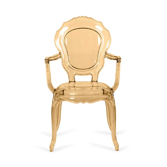 Кресло Gentry, желтый, с подлокотниками - фото 2