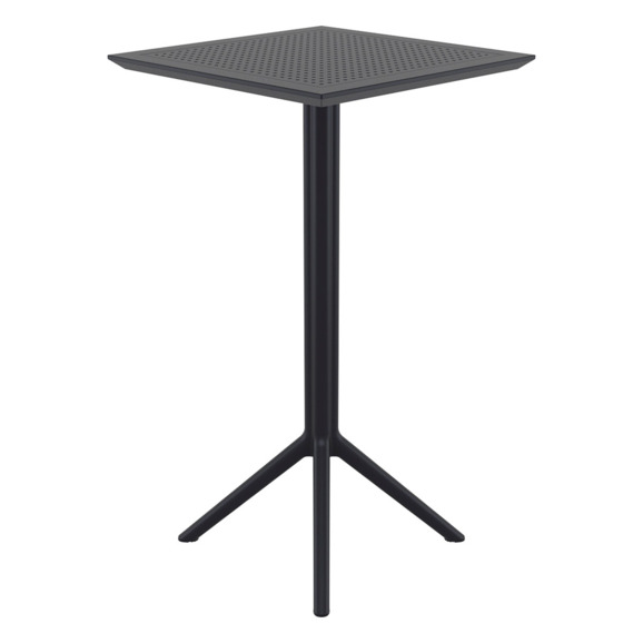 Стол пластиковый барный складной Sky Folding Bar Table 60, черный - фото 2