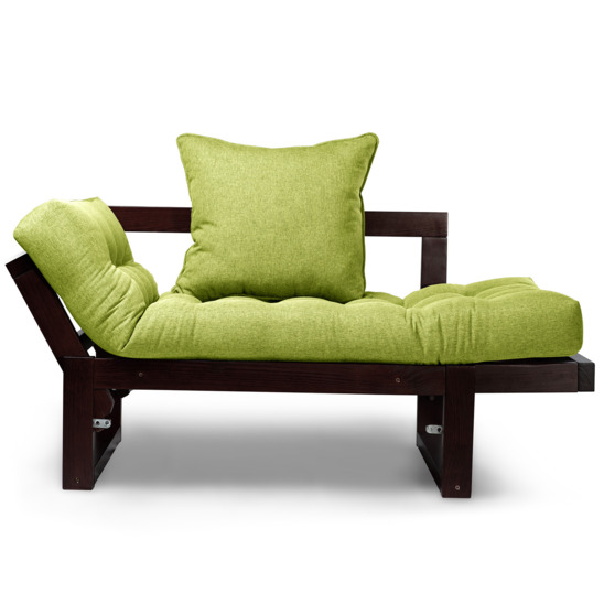 Кресло Рэмо венге, зеленое - фото 4