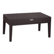 Фотография товара Стол пластиковый журнальный прямоугольный Hola, коричневый от компании ChiedoCover.