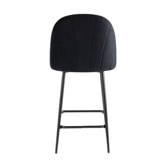 Стул полубарный Логан СН, велюр, черный - фото 4